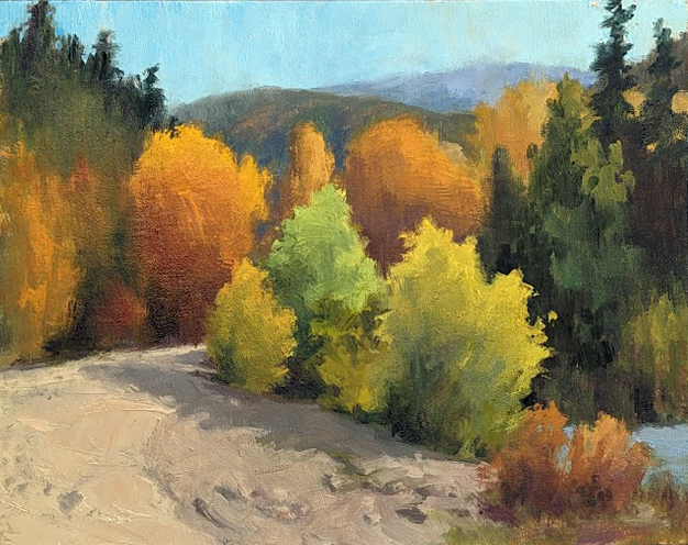 Fall's Palette 8x10 $360 at Hunter Wolff Gallery